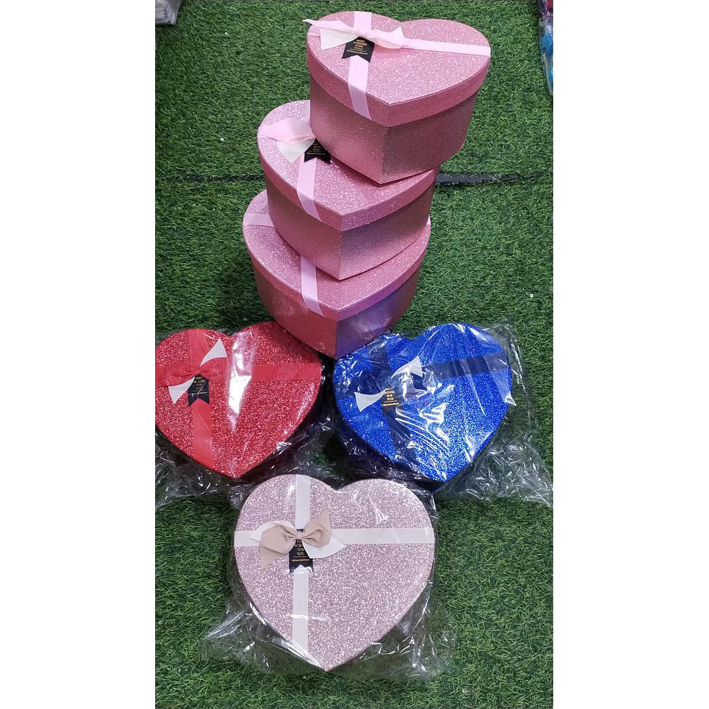 Caja De Corazon x3 Und Mediana