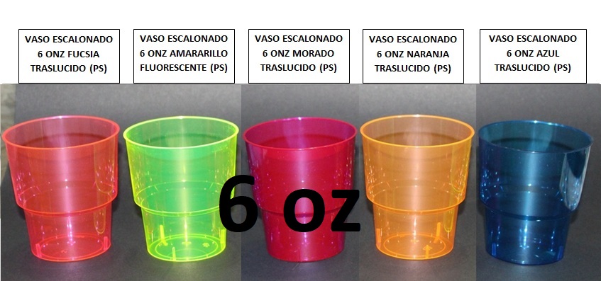 VASOS ACRILICOS  # 1 oz X 25 und (copia)