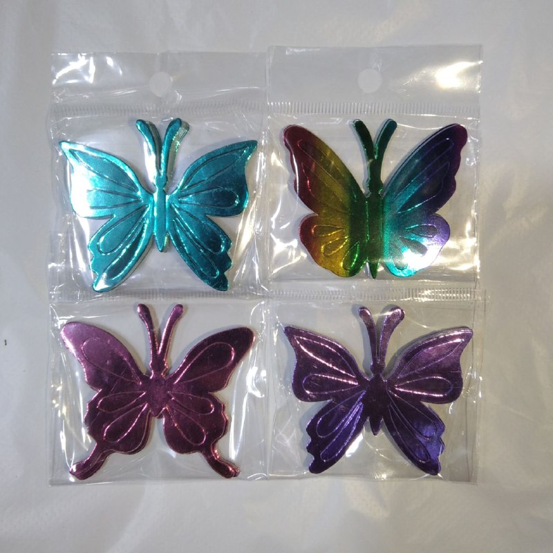 MARIPOSAS/CORONAS/ ESTRELLA/ HOJAS 5X5 CM (copiar)