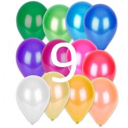 BOLSA DE GLOBO # 9 PASTEL X 100 und (copiar)
