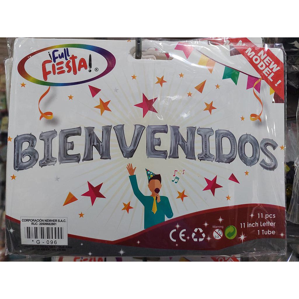 Blister Letra Por Letra Bienvenidos