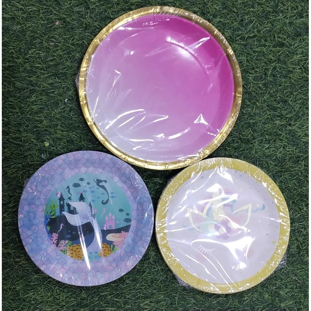 Platos de Carton Variados