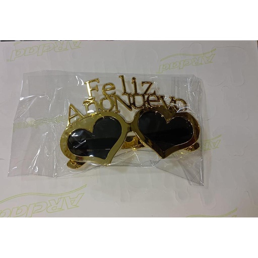 [LC202401] Lentes Corazon Feliz Año Nuevo