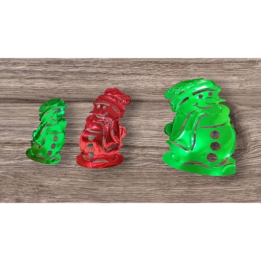 [BA-SI-003374] Banderin Metalico Navideño