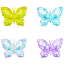 [BDC722] Globo Metalico Mariposa Tornasol 65 x 48 Cm x 1 Und