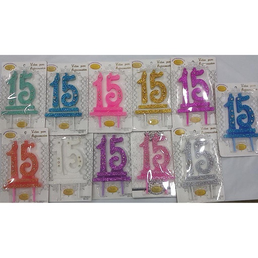 [p291] VELA ANIVERSARIO 15,18,50,25