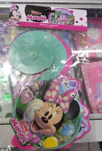 [MNN-770] GUIRNALDA DE LETRAS FELIZ CUMPLEAÑOS X 1 UND MINNIE