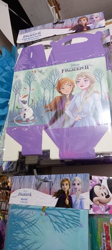 [F2-350] CAJA PARA SORPRESA SET X 10 UND FROZEN II