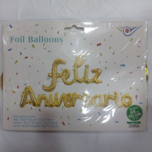 [BL-CO-001557] Blister Corrido Feliz Aniversario