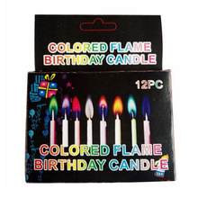 [p75] VELAS FLAMA MULTICOLOR