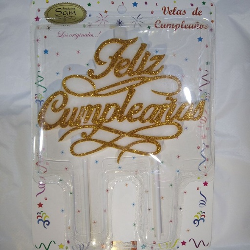 [VTHB.] VELA TOPER HAPPY, F CUMPLEAÑOS , F CUMPLE